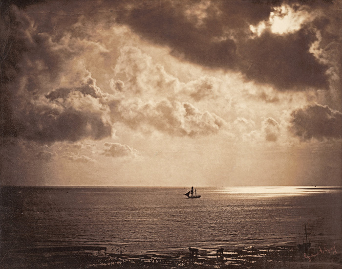 Gustave le gray, brig upon the water